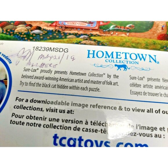 Hometown Collection "Yosemite Scenic Tours"  1000 Piece Puzzle COMPLETE - Picture 6 of 9